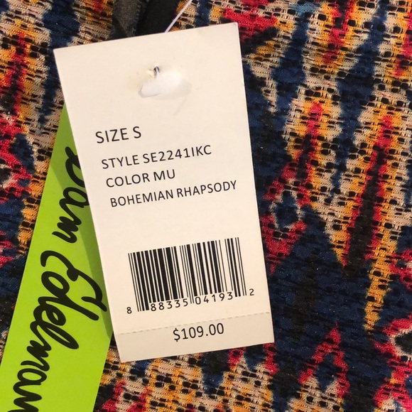 Sam Edelman bohemian rhapsody split back crop top. NWT - Picture 5 of 5